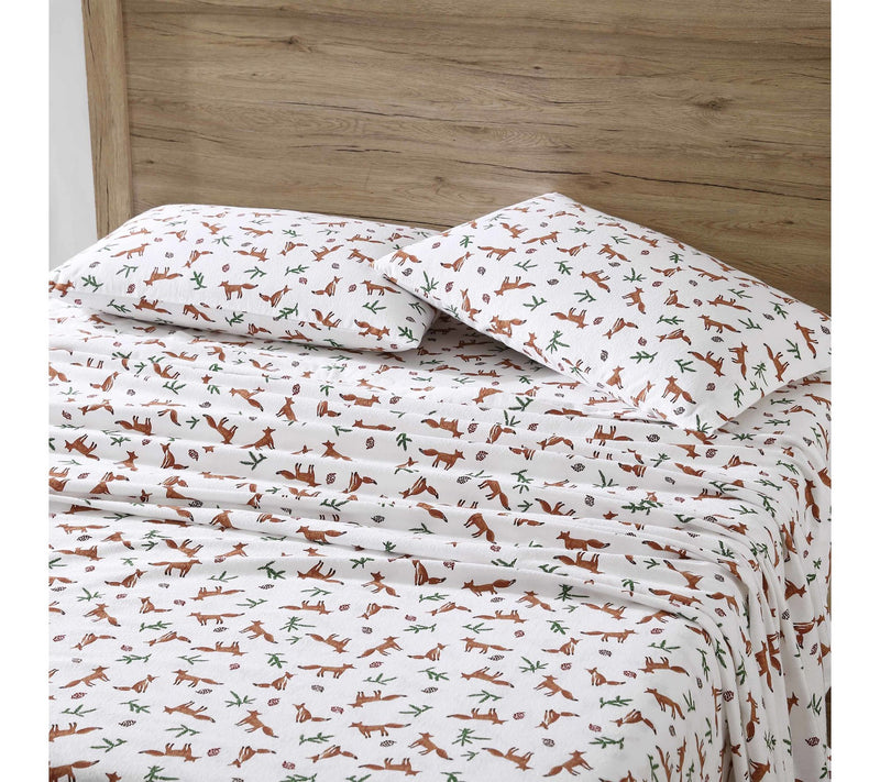 Eddie Bauer Fox Trail Orange Cotton King SheetSet — View 2