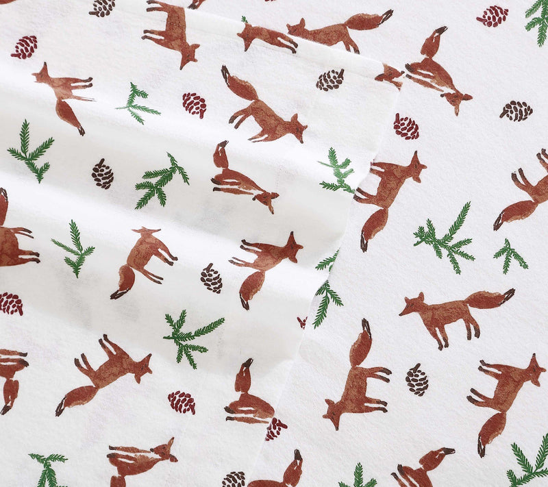Eddie Bauer Fox Trail Orange Cotton King SheetSet — View 4