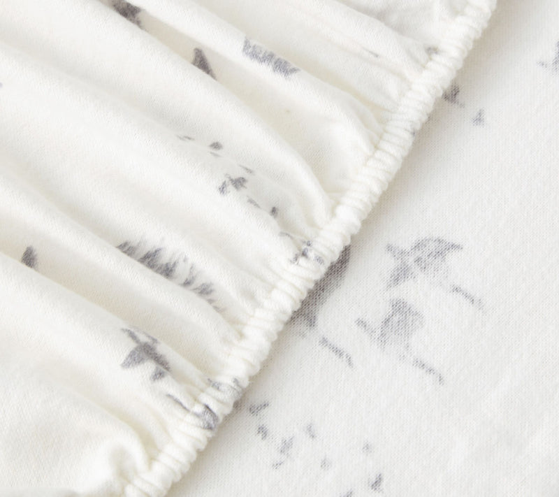 Eddie Bauer Geese Meadow Beige Cotton Full Sheet Set — View 4