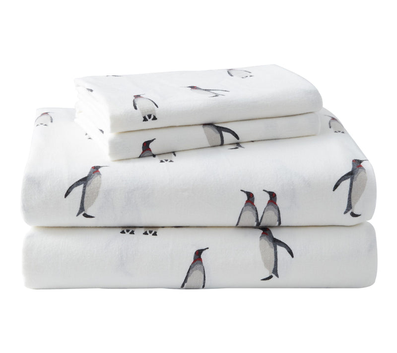 Eddie Bauer Rookeries Grey Cotton Full Sheet Set — View 10