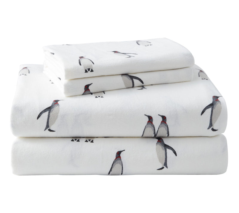 Eddie Bauer Rookeries Grey Cotton Queen Sheet Set — Main view