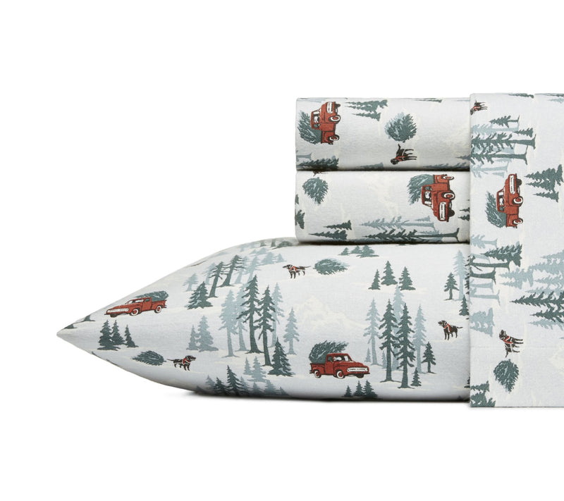 Eddie Bauer Tree Farm Cotton Twin Sheet Set — Main view