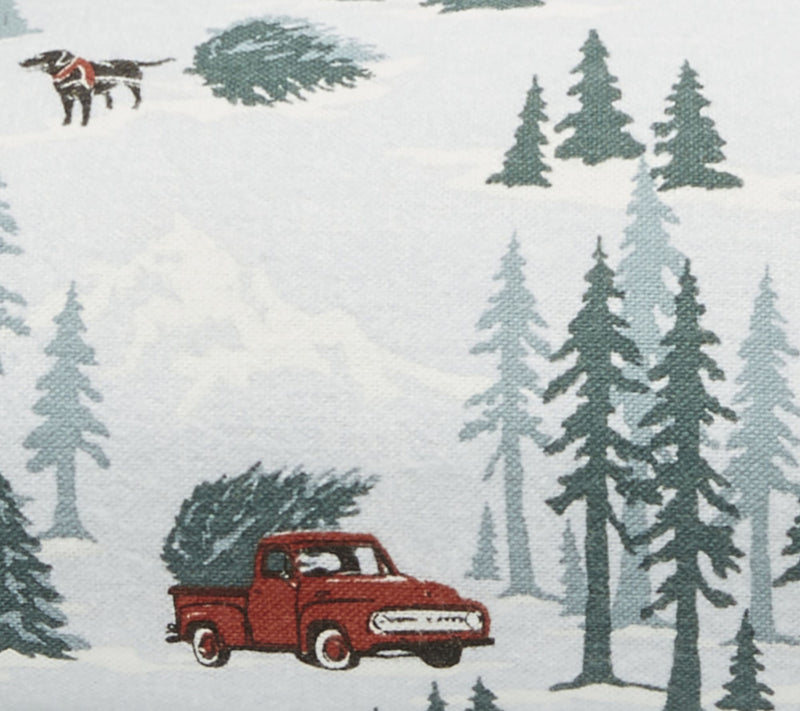 Eddie Bauer Tree Farm Cotton King Sheet Set — View 4