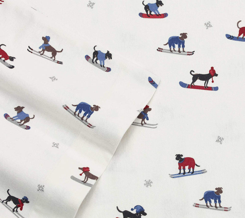 Eddie Bauer Ski Patrol Cotton Twin Sheet Set — View 4