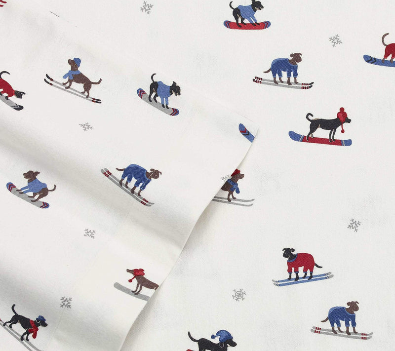 Eddie Bauer Ski Patrol Cotton Queen Sheet Set — View 4