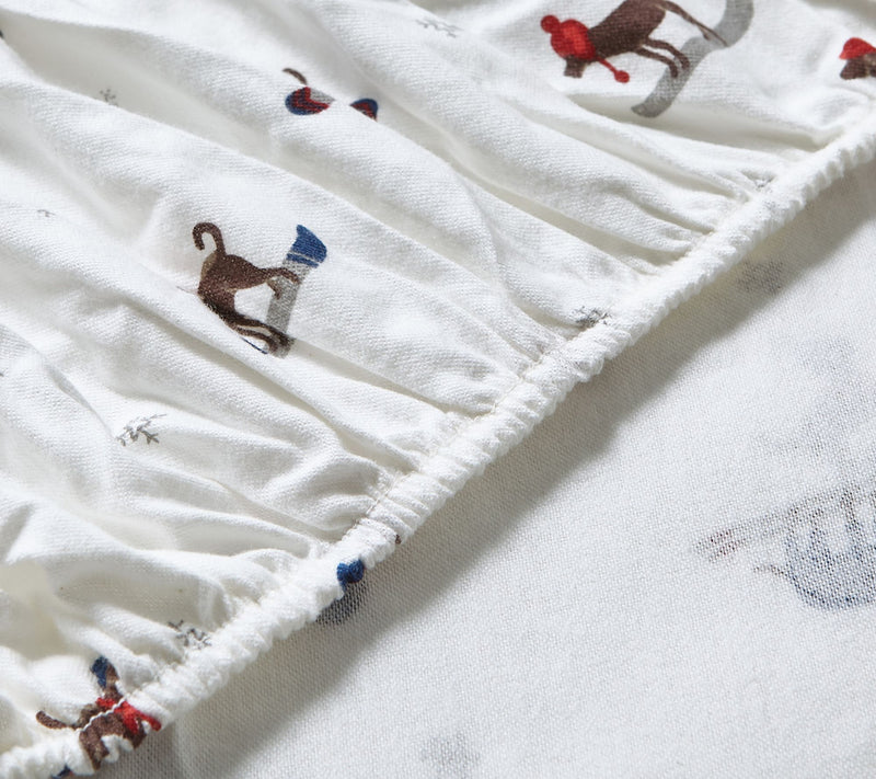 Eddie Bauer Ski Patrol Cotton Queen Sheet Set — View 5