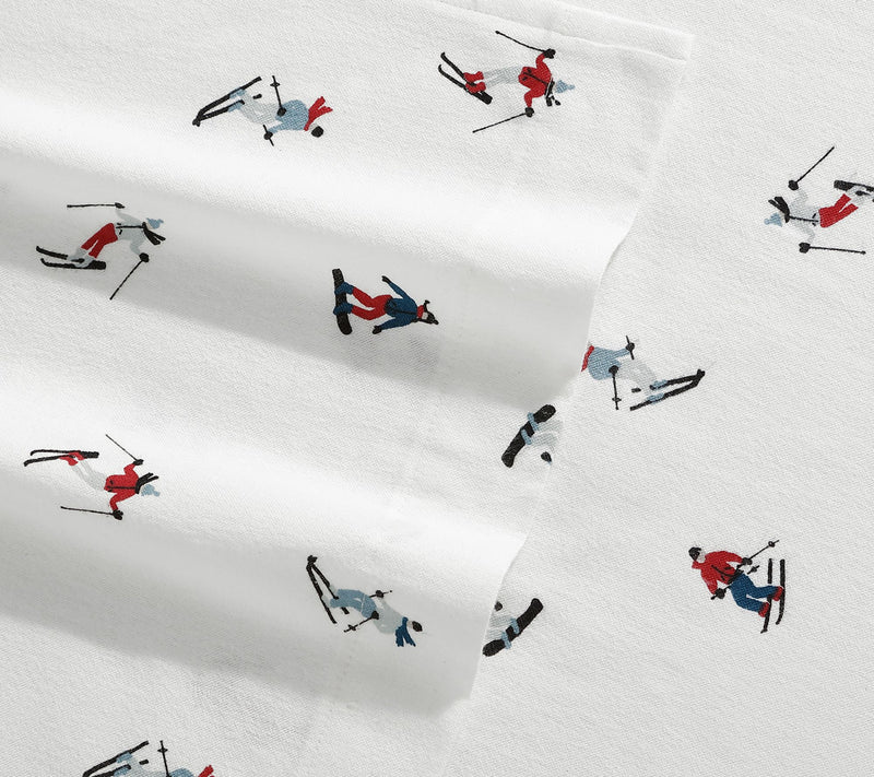Eddie Bauer Ski Slope Cotton Twin Sheet Set — View 4