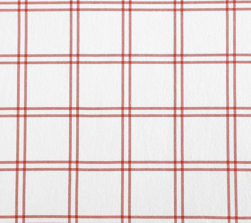 Eddie Bauer Westridge Plaid Orange Cotton FullSheet Set — View 6