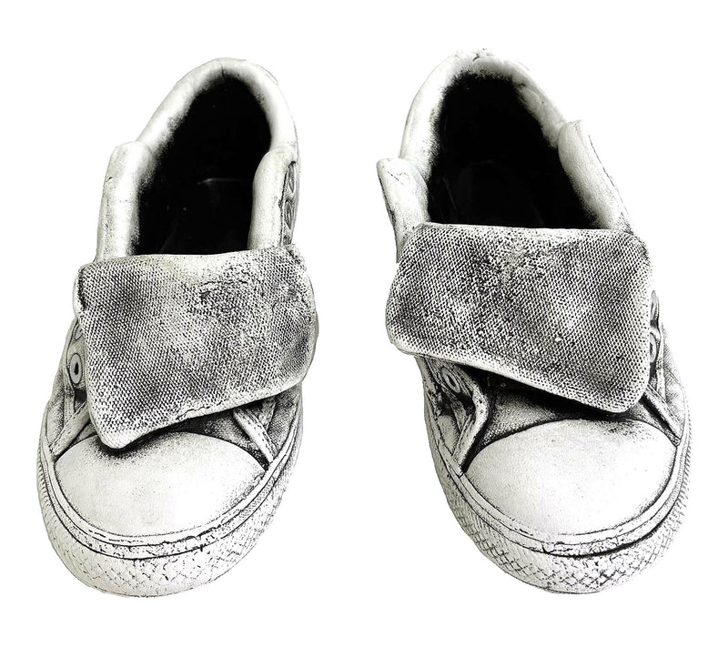 Santa's Workshop Inc 11" Cement Sneaker Planters, Set of 2 — View 4