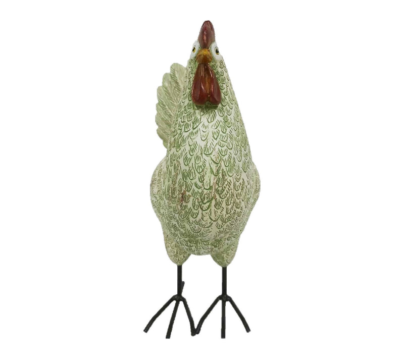 Santa's Workshop Inc 10.6" Resin Yard Chicken — View 2