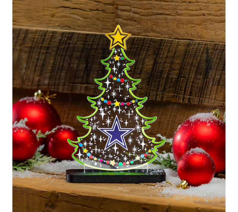 Evergreen NFL Team Holiday Tree Shaped TabletopSign — Main view