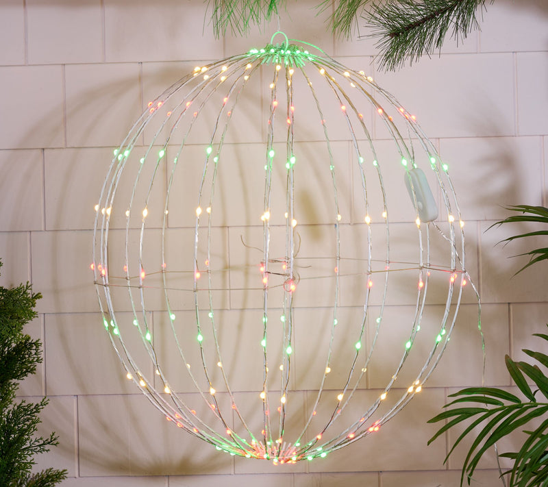 "As Is" Bethlehem Lights 20"Color Illuminated Sphere — View 4