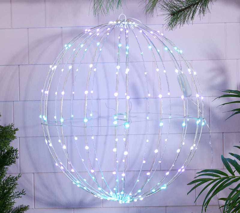 "As Is" Bethlehem Lights 20"Color Illuminated Sphere — View 2