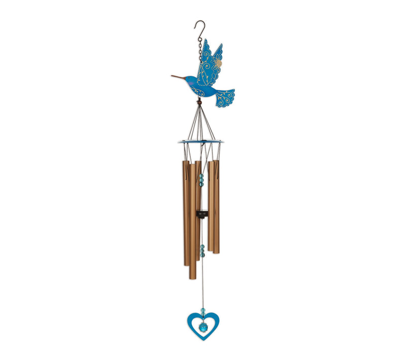 Sunset Vista Designs Gold Wind Chime — View 2