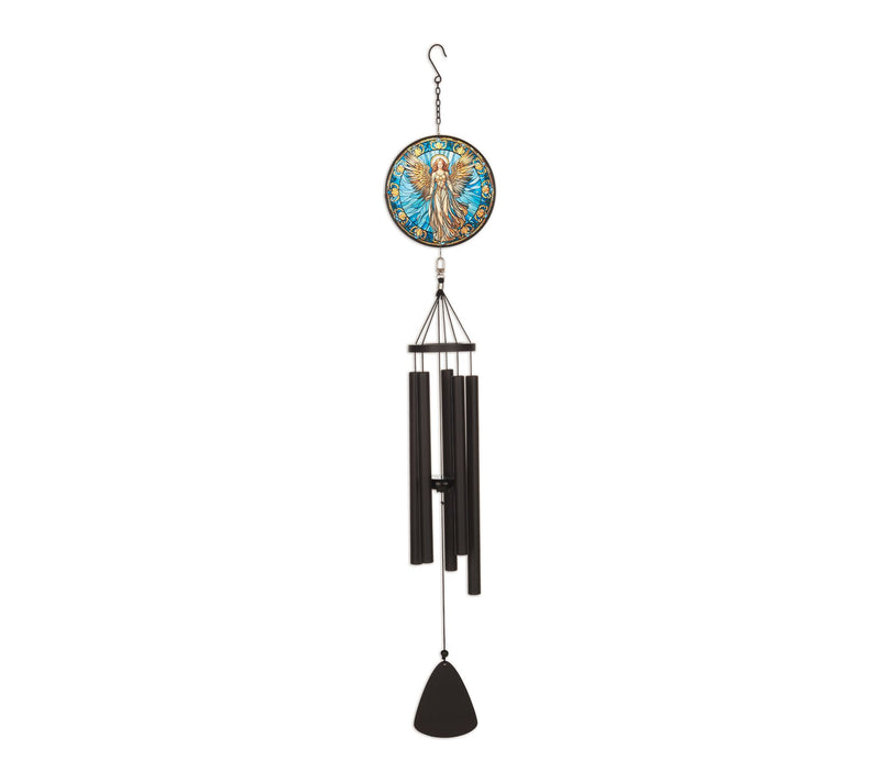 Sunset Vista Designs 40" Stain Glass Wind Chime — View 2