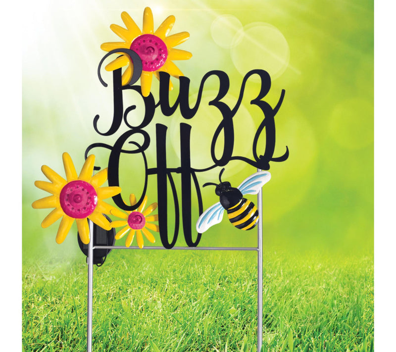 Sunset Vista Designs Solar Low Floral Stake — Main view