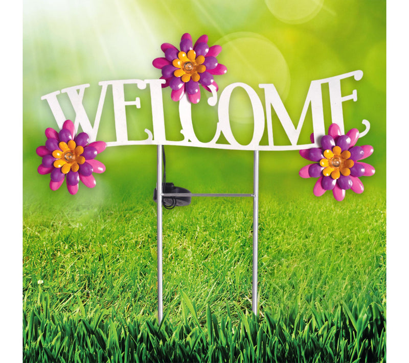 Sunset Vista Designs Solar Low Floral Stake — View 12