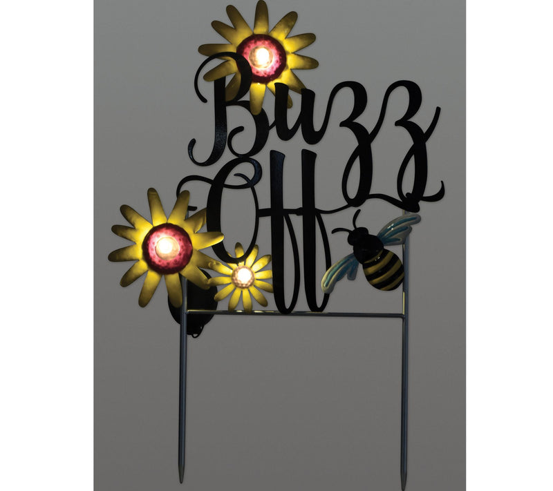 Sunset Vista Designs Solar Low Floral Stake — View 3