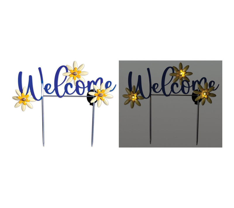 Sunset Vista Designs Solar Low Floral Stake — View 6