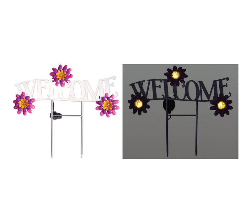Sunset Vista Designs Solar Low Floral Stake — View 4