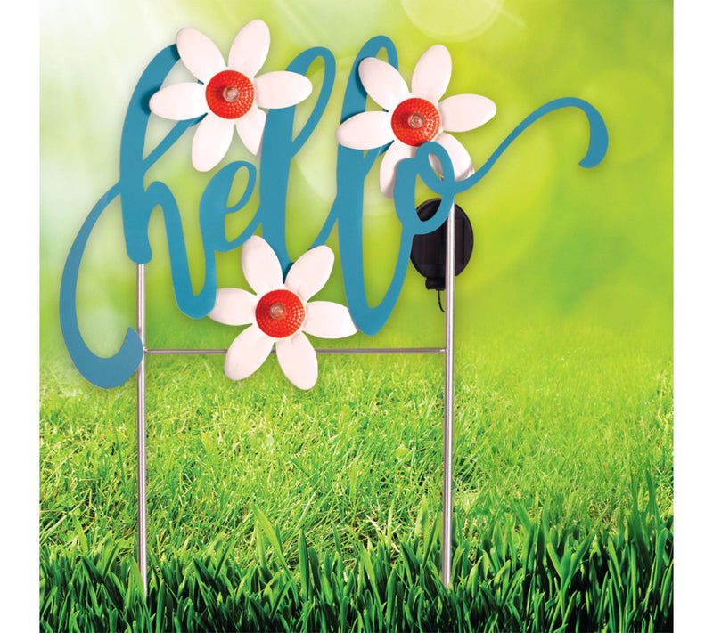 Sunset Vista Designs Solar Low Floral Stake — View 14