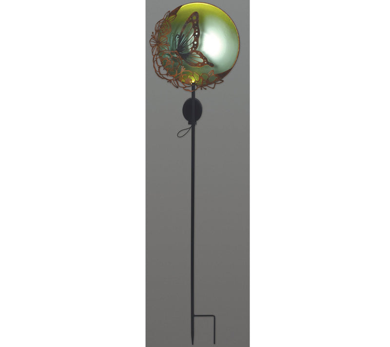 Sunset Vista Designs Solar Flower and Moon Garden Stake — View 3