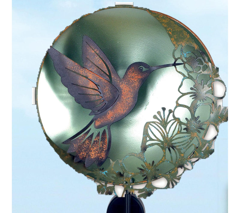 Sunset Vista Designs Solar Flower and Moon Garden Stake — View 6