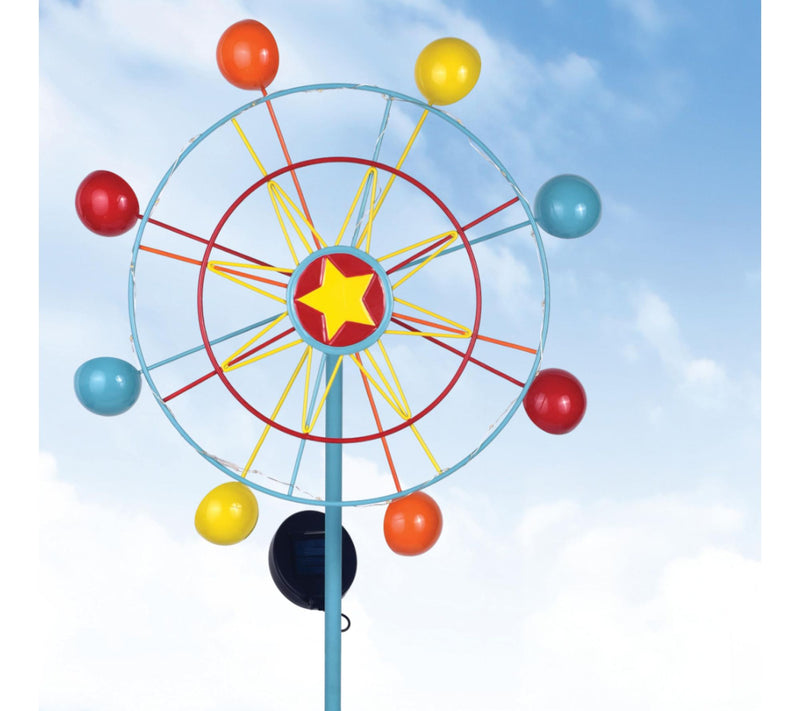 Sunset Vista Designs Ferris Wheel Solar Spinner — View 5