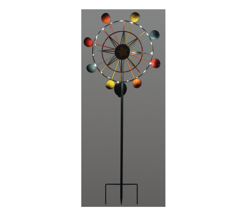 Sunset Vista Designs Ferris Wheel Solar Spinner — View 3