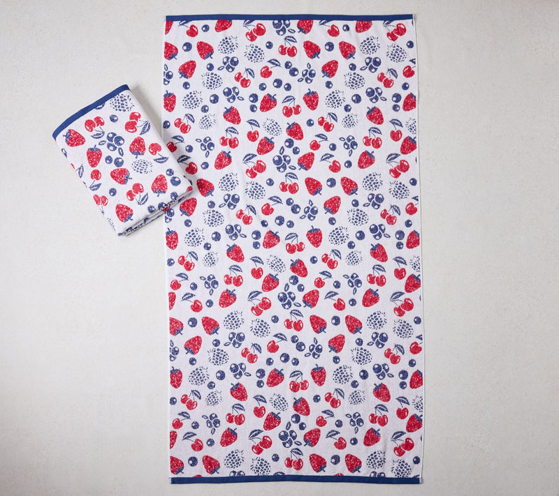 Home Reflections Set of 2 Americana Beach Towels — View 6