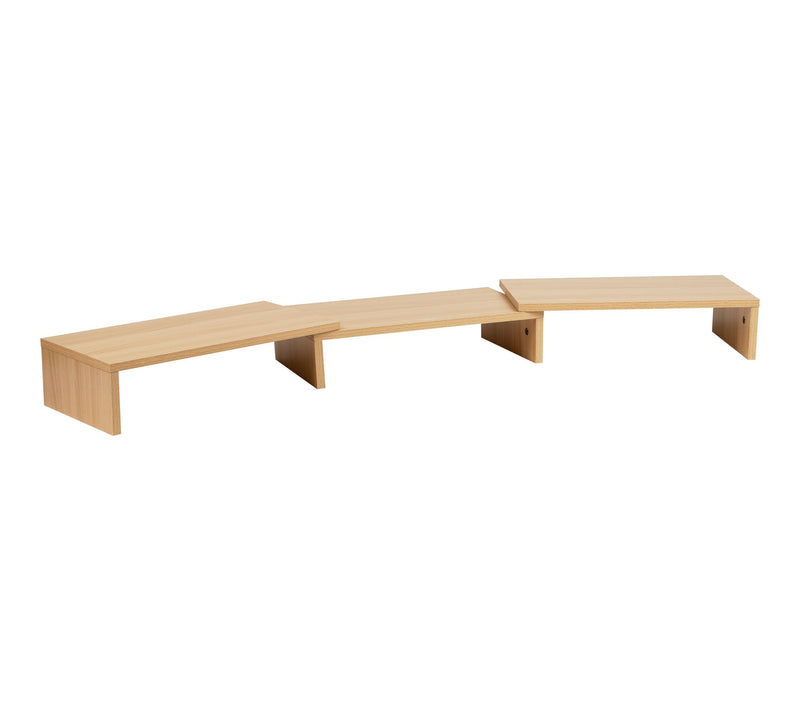 Mind Reader Dual Monitor Stand, Laptop Riser Desktop Organizer — View 9