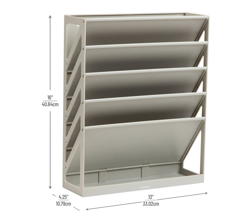 Mind Reader 5-Tier Vertical File Storage — View 5