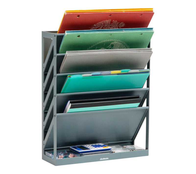 Mind Reader 5-Tier Vertical File Storage — View 13
