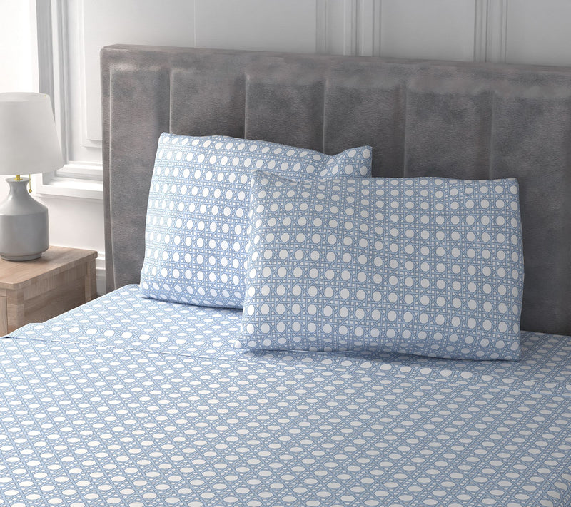Mrs. H by Dee Hilfiger 300TC 100% Cotton Sateen Sheet Set — View 8