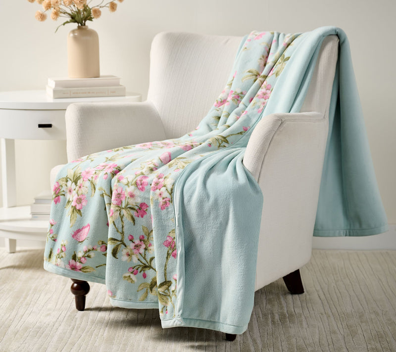 Home Reflections Spring Plush 60 X 80 Throw — Main view