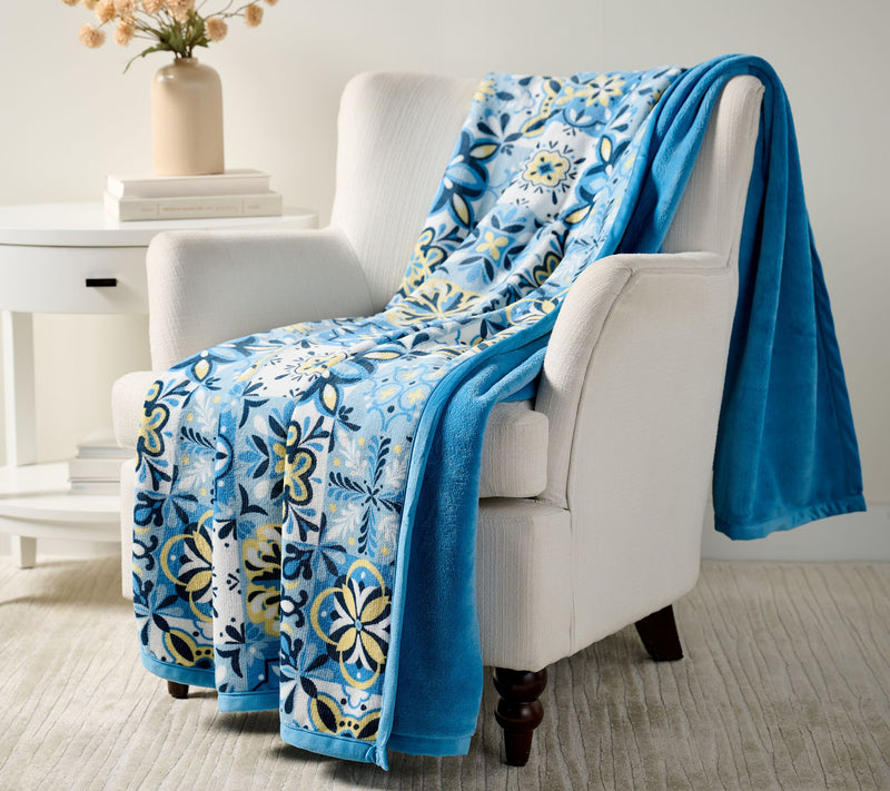 Home Reflections Spring Plush 60 X 80 Throw — View 12