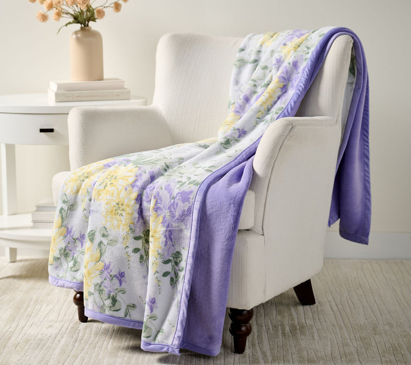 Home Reflections Spring Plush 60 X 80 Throw — View 15
