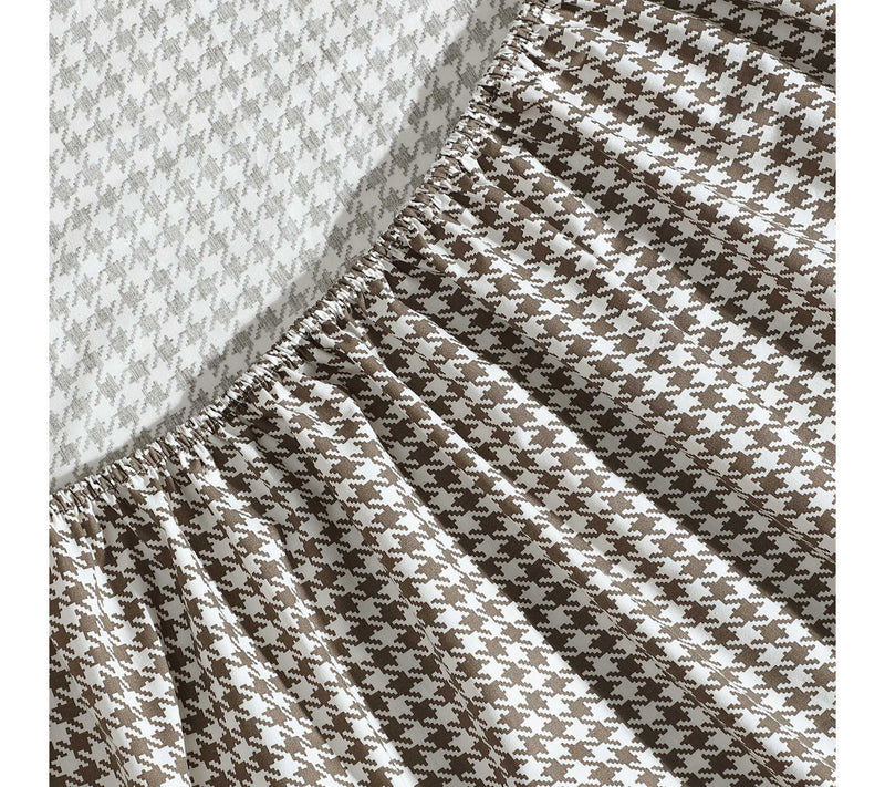 Eddie Bauer Harrison Beige Cotton Percale QueenSheet Set — View 4