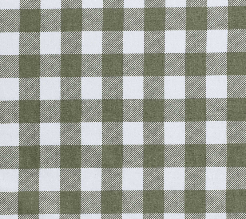 Eddie Bauer Preston Check Green Cotton PercaleFull Sheet Set — View 5