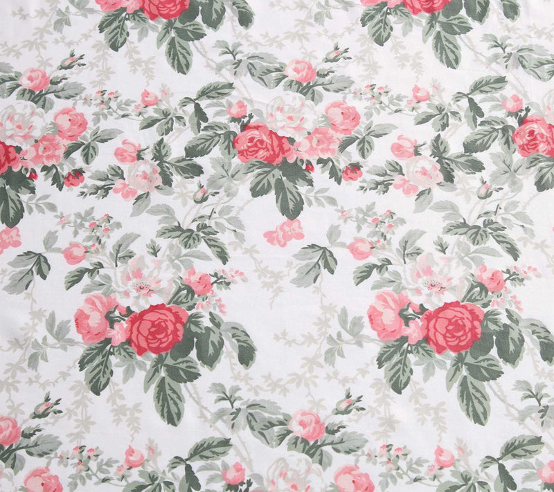 Laura Ashley Bettina's Blooms Cotton Sateen Queen Sheet Set — View 6