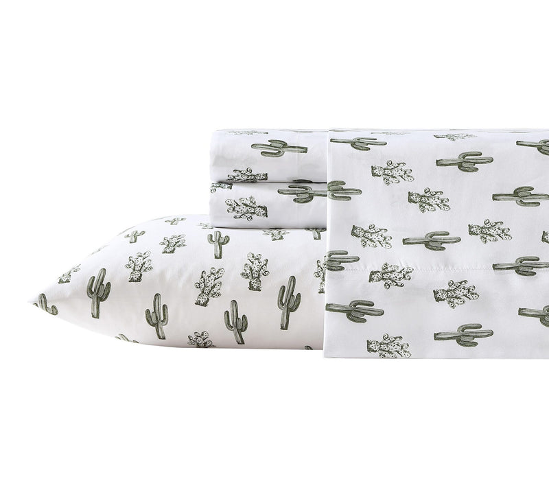 Wrangler Cacti Green Queen Microfiber Sheet Set — View 10