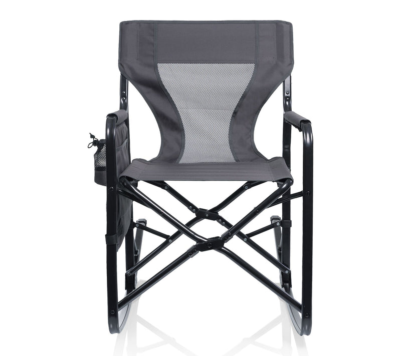 Oniva Woodland Rocking Camping Chair with Storage Caddy — View 2