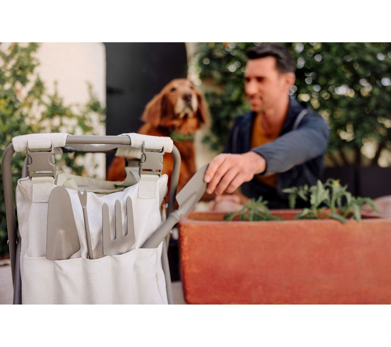 Oniva Portable Folding Seat with Garden Tools Set Organizer — View 8