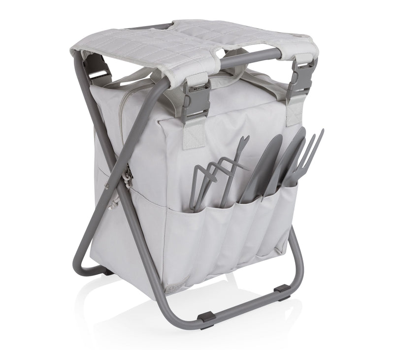 Oniva Portable Folding Seat with Garden Tools Set Organizer — View 10