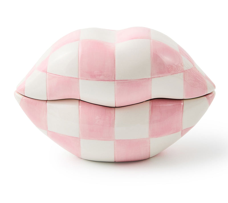 MacKenzie-Childs Rosy Lips Kiss Me Box — Main view