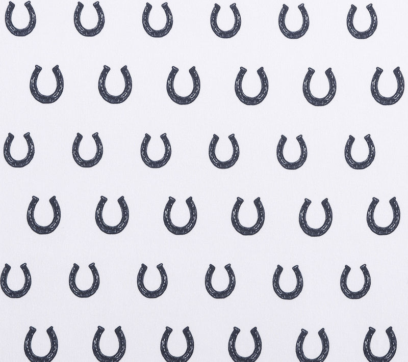 Wrangler Horseshoe Dots Navy Twin Microfiber Sheet Set — View 5