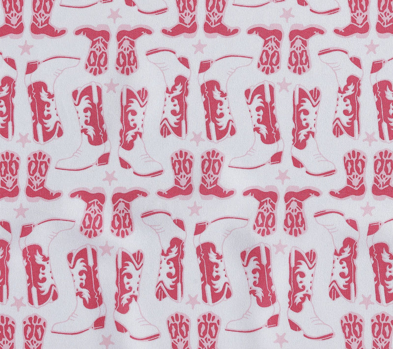 Wrangler Knockin Boots Pink King Microfiber Sheet Set — View 6