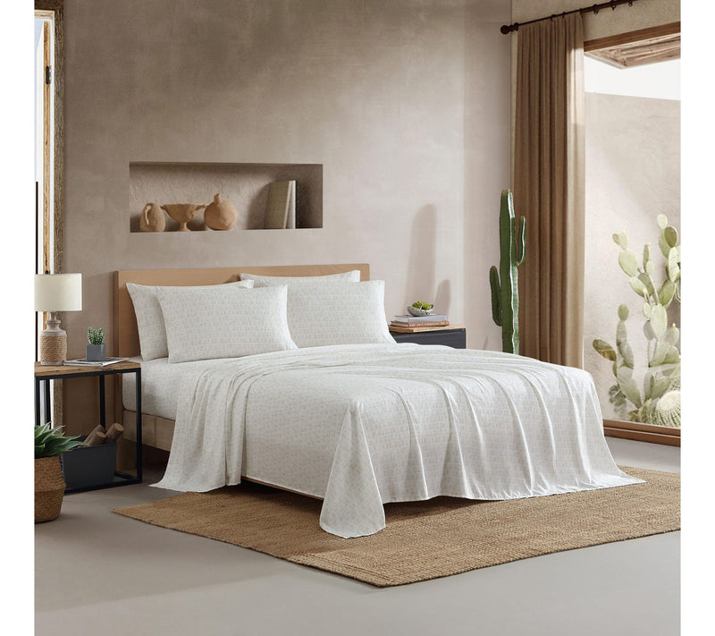 Wrangler Line Dance Sand 6-Pc King Microfiber Sheet Set — View 2
