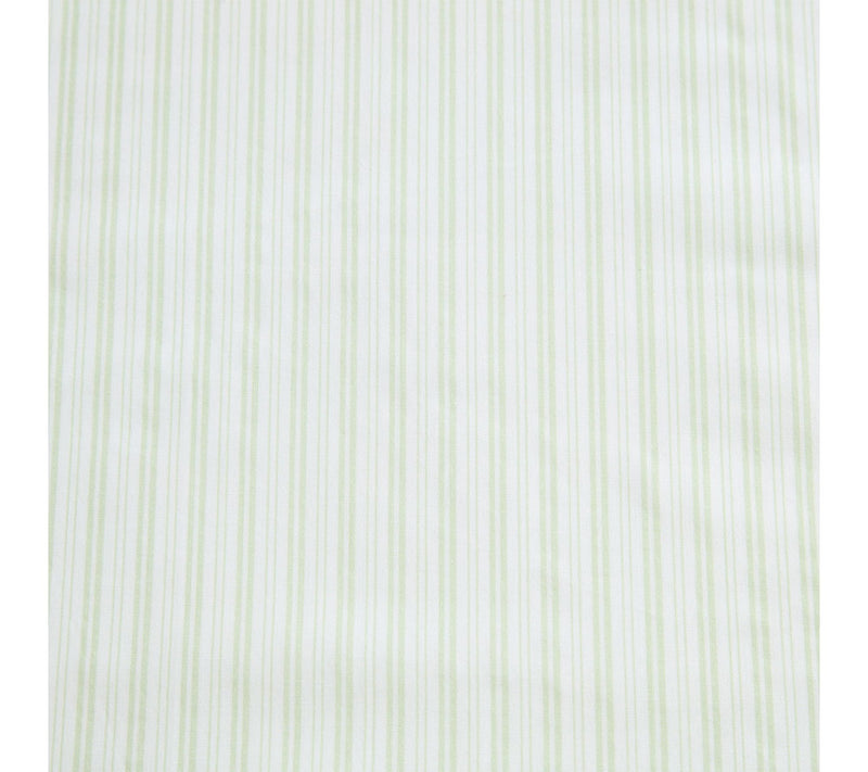 Laura Ashley Bedford Stripe Green Cotton King Sheet Set — View 5
