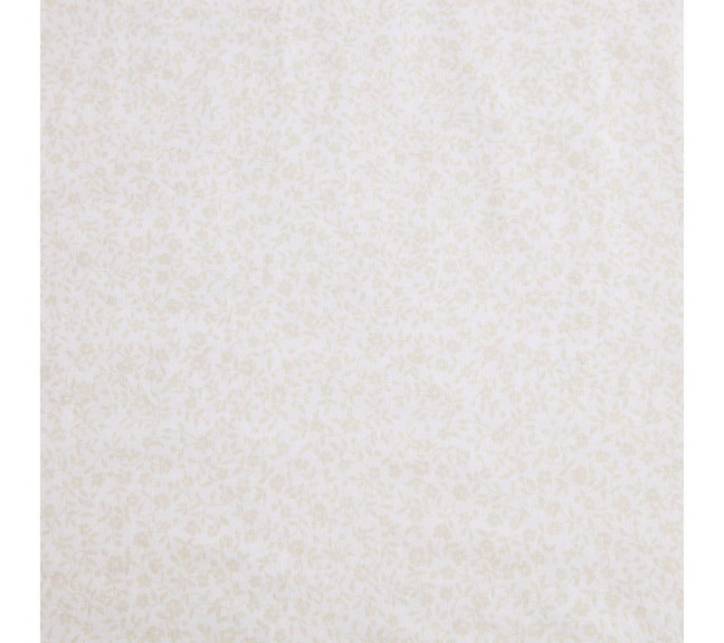 Laura Ashley Chelsie Vine Beige Cotton PercaleQueen Sheet Set — View 5